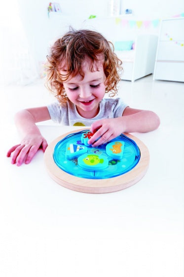 vormenpuzzel Deep Sea junior hout 9 stukjes