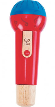 microfoon Mighty Echo 22 cm rood