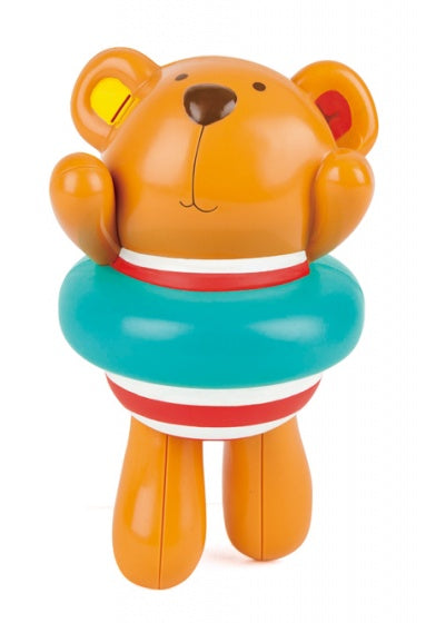 opwindfiguur teddybeer badspeeltje bruin