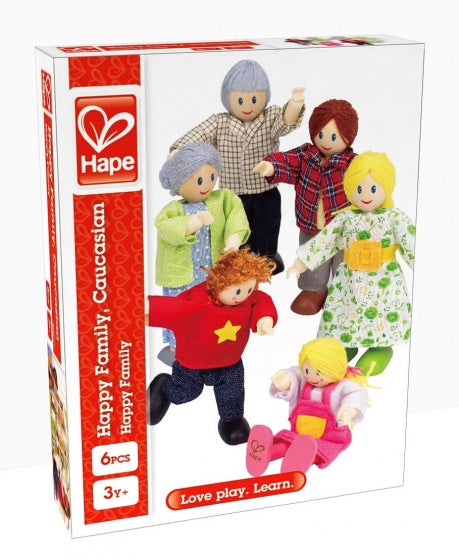 poppenfamilie 6-delig