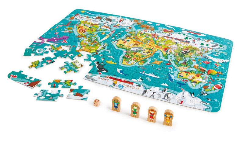 puzzel en spel wereldtournee 100stukjes