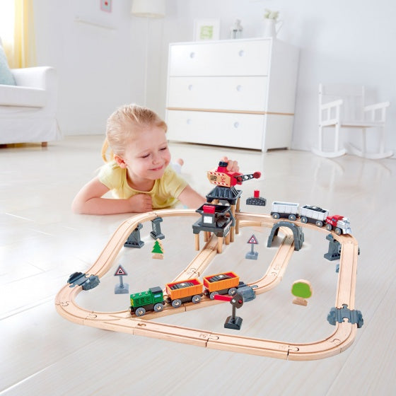 treinset mijnwerkers 64-delig
