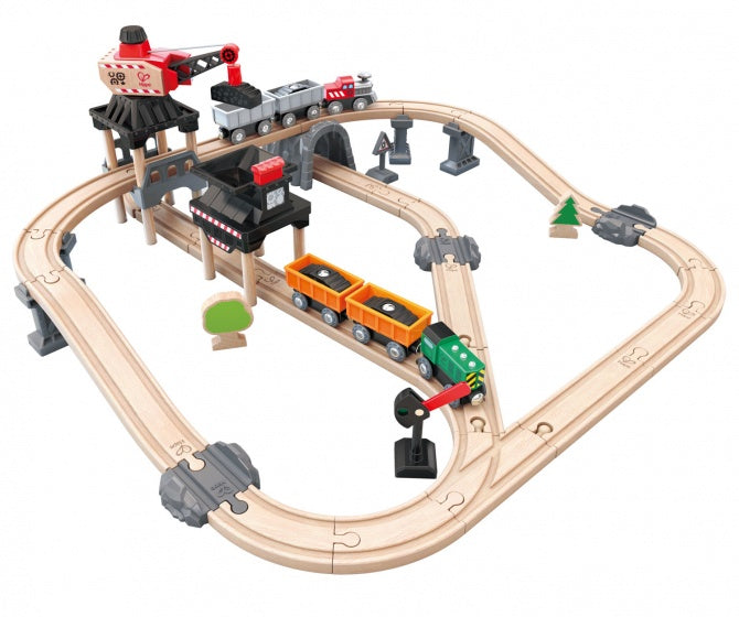 treinset mijnwerkers 64-delig