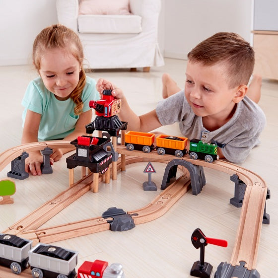treinset mijnwerkers 64-delig