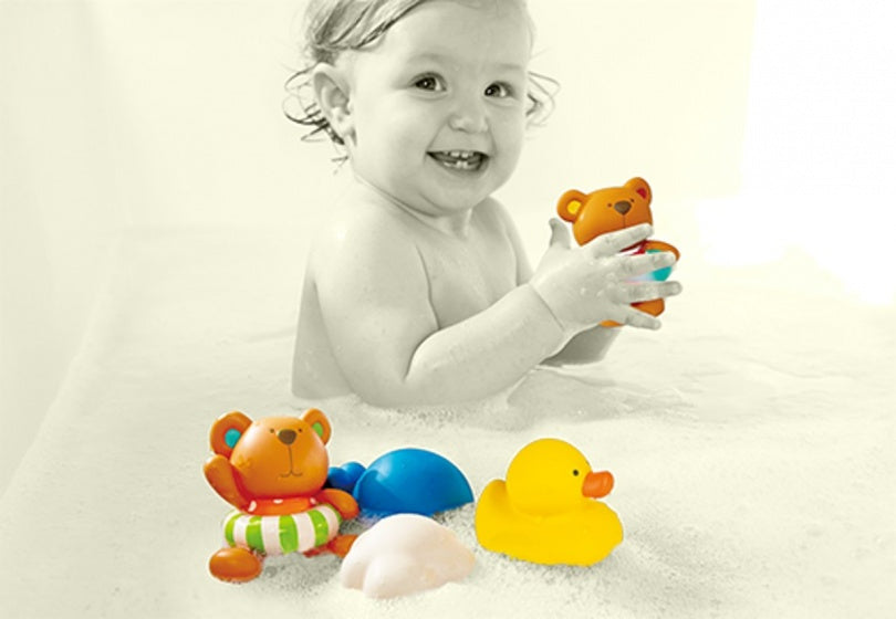 waterspuiters Teddy and Friends 5-delig