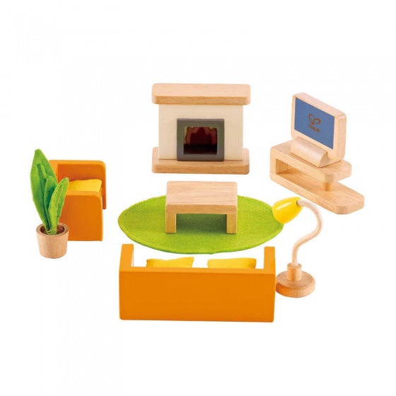 woonkamer poppenhuis 12-delig