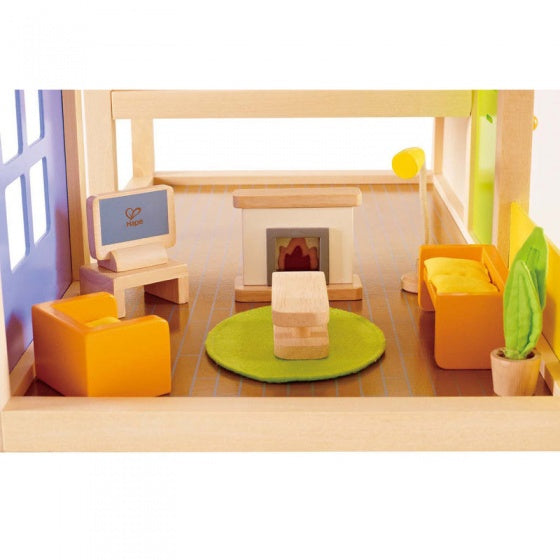 woonkamer poppenhuis 12-delig
