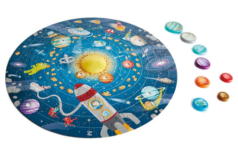 zonnestelselpuzzel 103-delig