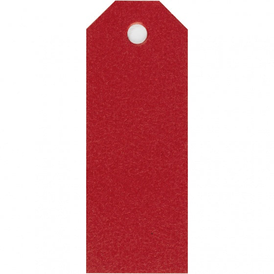 labels rood 3 x 8 cm karton 20 stuks