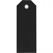 labels zwart 3 x 8 cm karton 20 stuks