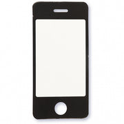 silhouette mobiel zwart/wit 34 x 71 mm 10 stuks