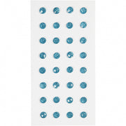 strasstenen lichtblauw 8 mm 32 stuks