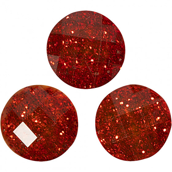 strasstenen rood 8 mm 32 stuks
