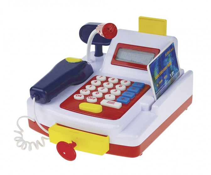 kassa met rekenfunctie 16 cm wit