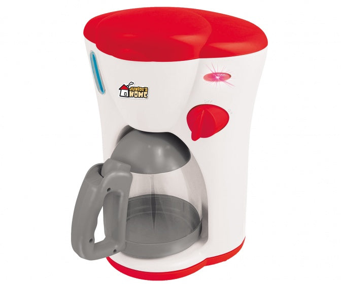 Koffiezetapparaat met licht en geluid rood
