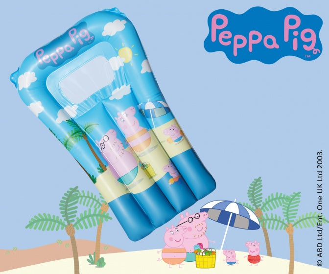 luchtbed Peppa Pig 67 x 43 cm blauw