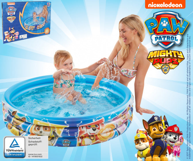 opblaaszwembad Paw Patrol 100 x 23 cm blauw