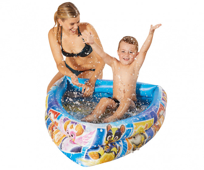 opblaaszwembad Paw Patrol 120 x 82 x 26 cm blauw