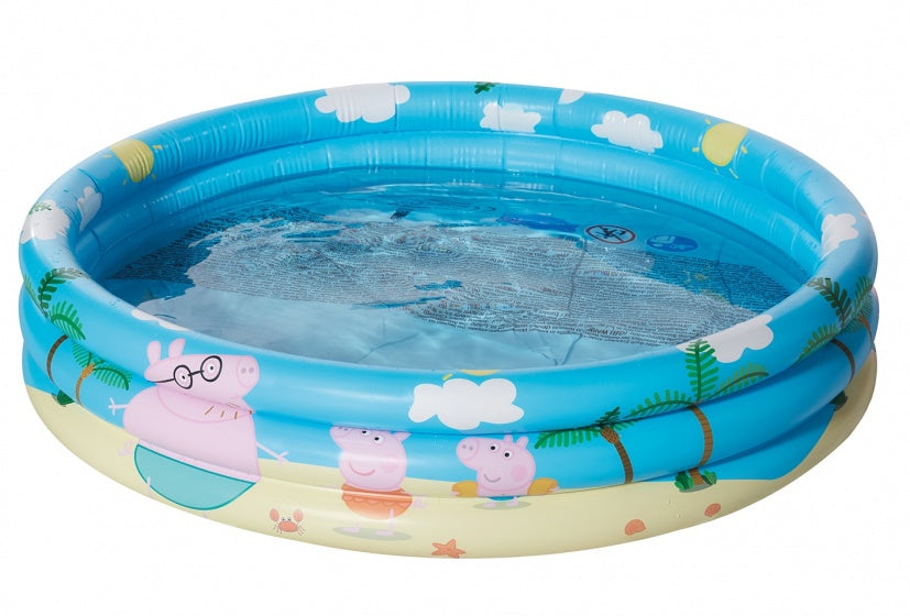 opblaaszwembad Peppa Pig 100 x 23 cm blauw
