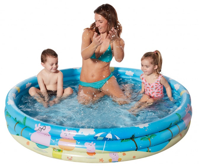 opblaaszwembad Peppa Pig 150 x 25 cm blauw