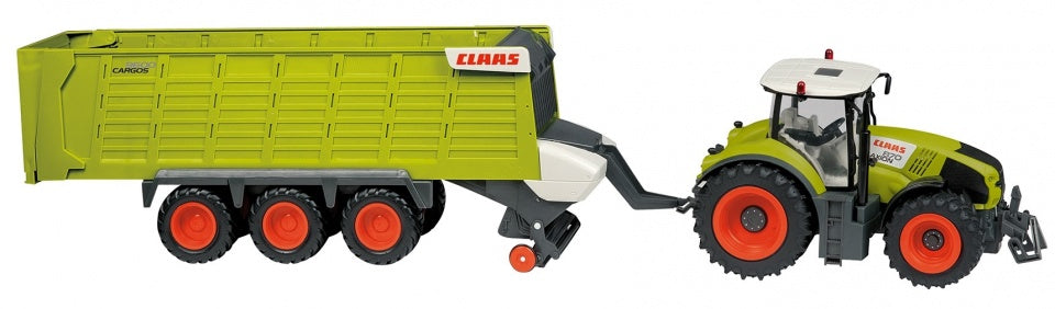 RC Claas Axion 870 + Cargos 9600 1:16 groen