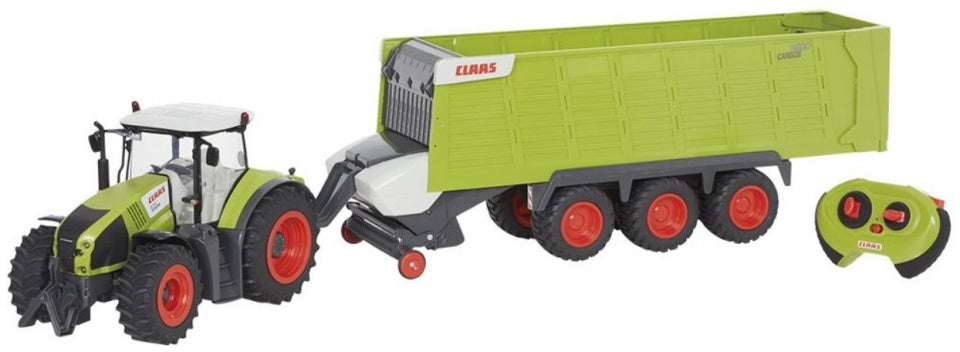RC Claas Axion 870 + Cargos 9600 1:16 groen