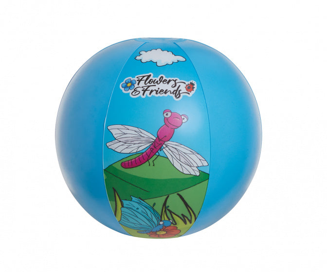 strandbal 29 cm blauw