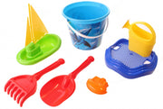strandspeelgoed set emmer 24 cm 7-delig