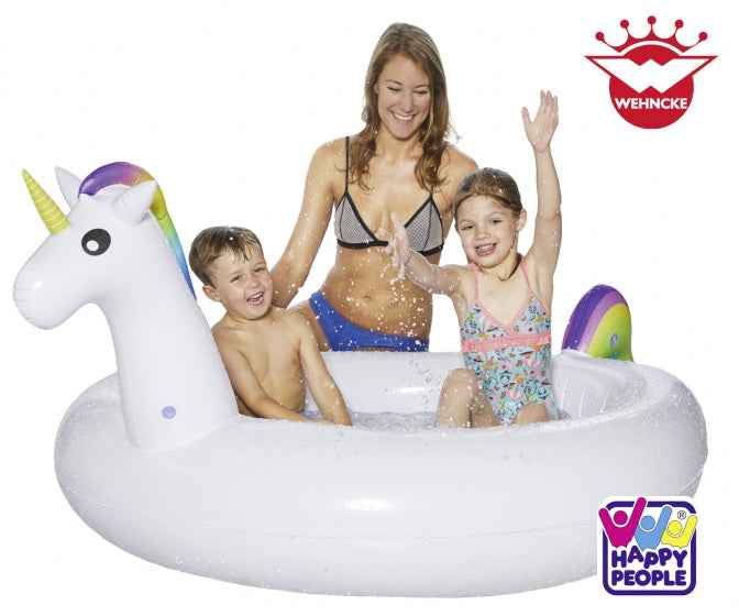 zwembad Unicorn Wehncke 196 x 132 x 77 cm wit