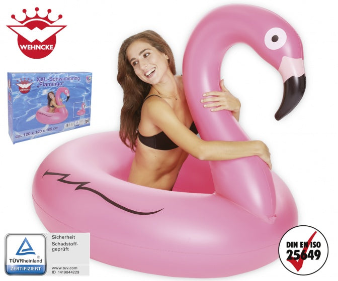 zwemband flamingo Wehncke 120 cm roze