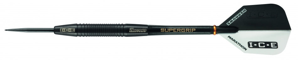 dartpijlen Black I.c.e. steeltip 90% gewicht 24 gram