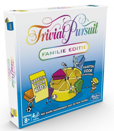 gezelschapsspel Trivial Pursuit Familie-editie