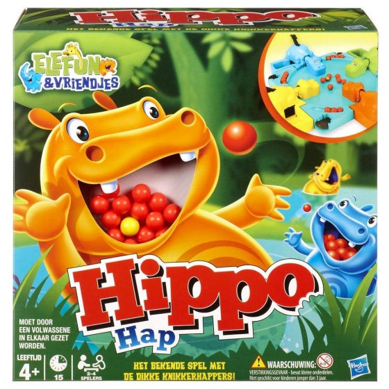 Hippo Hap 27 x 27 x 12 cm gezelschapsspel