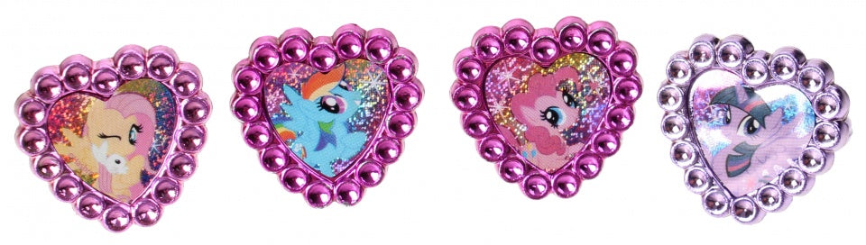 ringen My Little Pony meisjes 15 mm 4 stuks