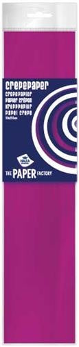 crêpepapier The Paper Factory 250 cm donkerroze