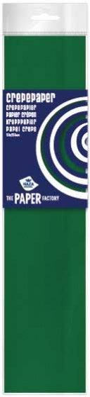 crêpepapier The Paper Factory 250 cm kerstgroen
