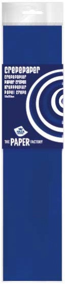 crêpepapier The Paper Factory 250 cm marineblauw