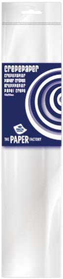 crêpepapier The Paper Factory 250 cm wit