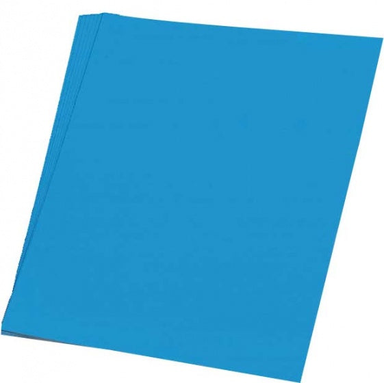 etalagekarton 50 x 70 10 vel blauw