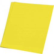 Etalagekarton fluor geel 48 x 68 cm 10 vel