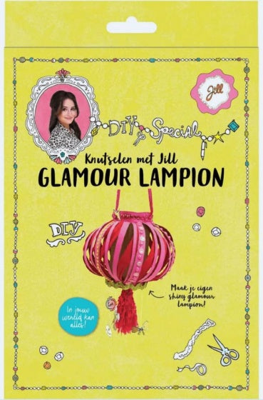 knutselen met Jill - DIY glamour lampion