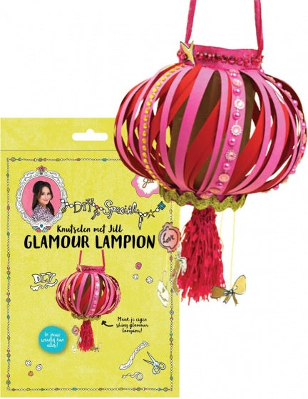knutselen met Jill - DIY glamour lampion