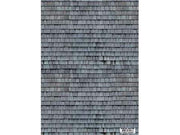 knutselpapier bakstenen 50 x 70 cm grijs 2 vellen