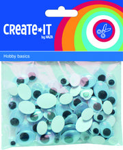 knutselset Create It - Bewegende Ogen 100 stuks