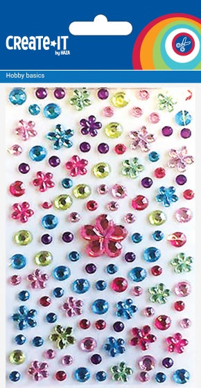 knutselset Create It - Flower Mix 150 stuks