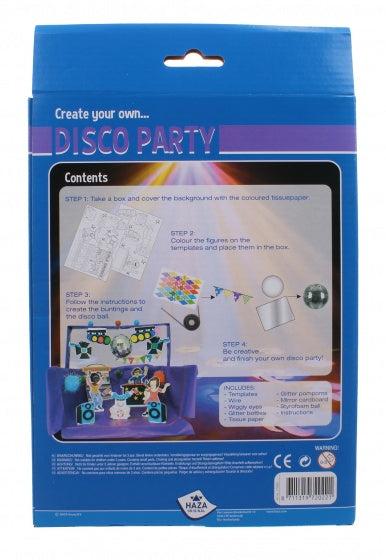 knutselset Create Kit Disco Party
