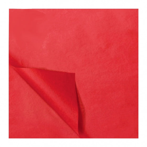 rol zijdevloeipapier 50 X 70 cm rood