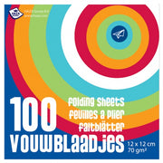 vouwblaadjes Create It 12 x 12 cm 100 stuks