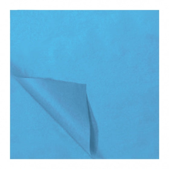 zijdevloeipapier 5 vellen 50 x 70 cm blauw