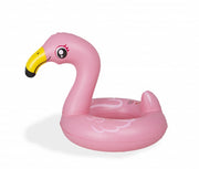 Flamingo poppenzwemring roze 35-45 cm